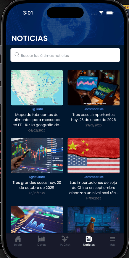 AgriGlobal Market Native App screenshot 2