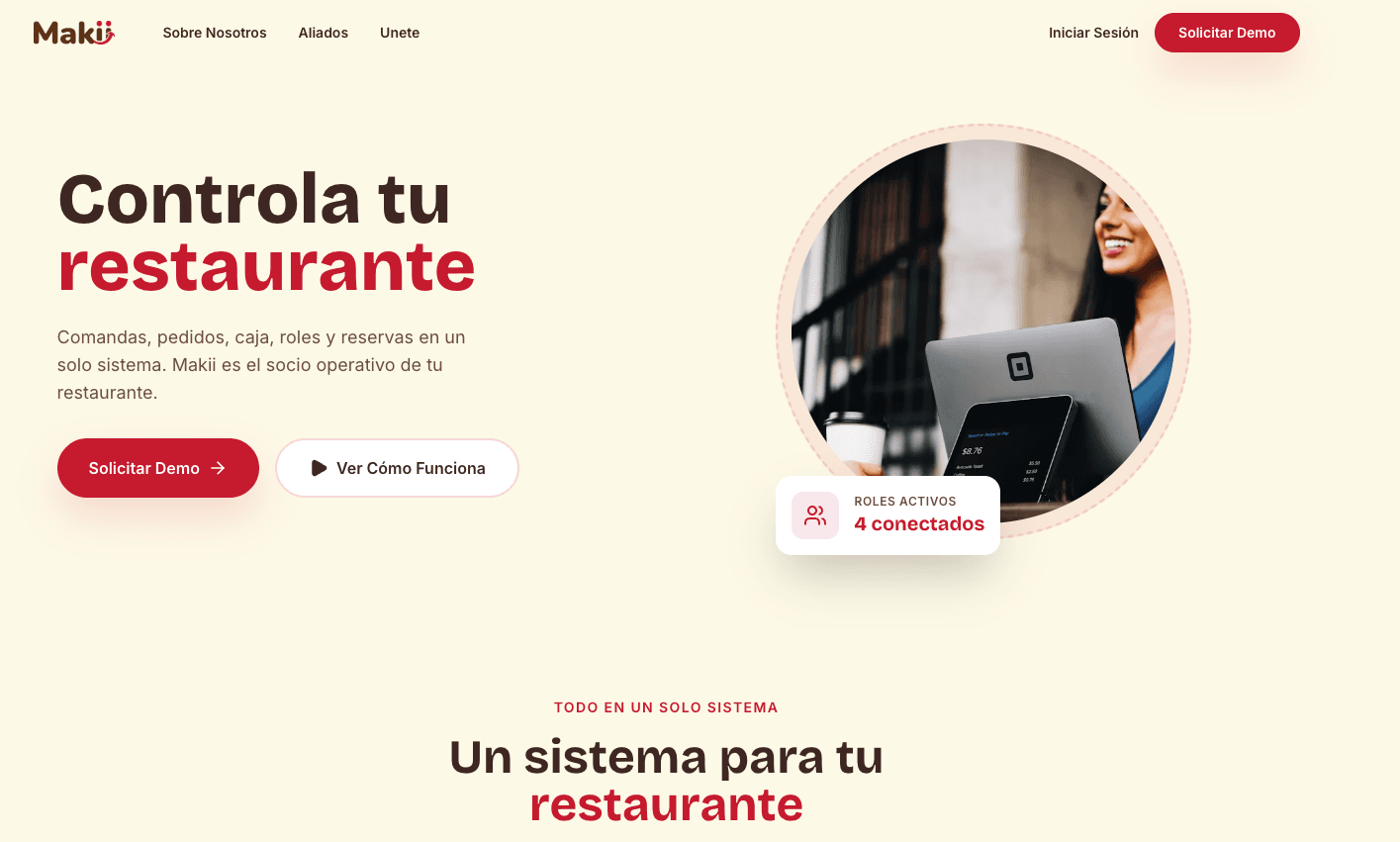 Makii - Restaurant System